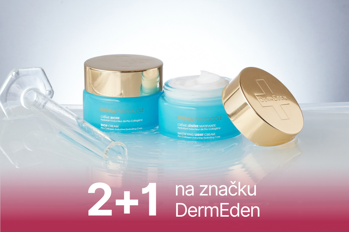 Exkluzivní akce 2 + 1 na DermEden